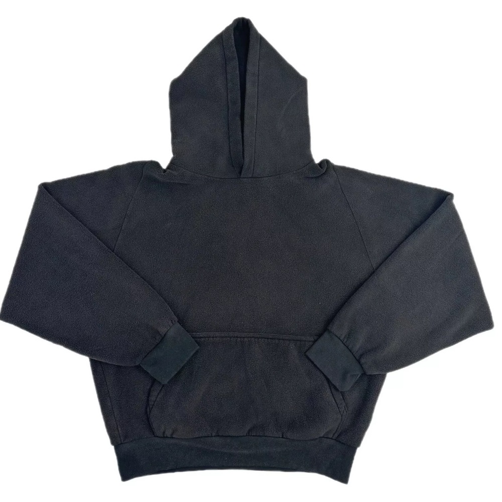 YEEZY X GAP H09 Polar Fleece Padded Hoodie Black Size Small